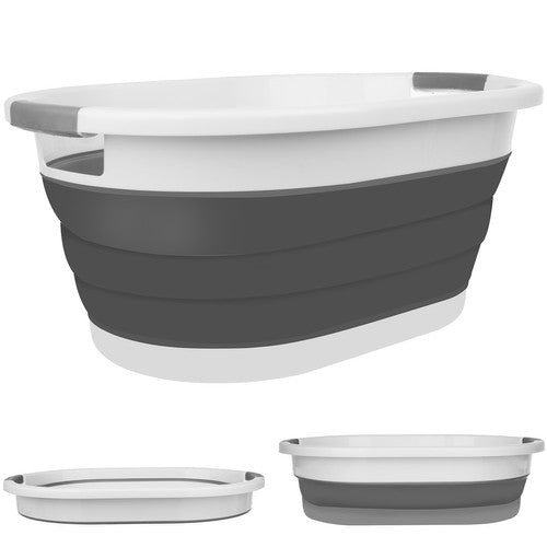 Foldbar Vaskeskål 25l Praktisk Pladsbesparende Til Hjemmet Camping - Ruhhy Camping  - 5902802921109