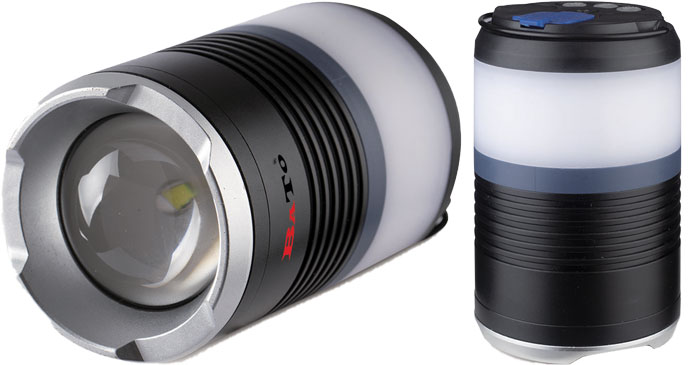 Bato Multi Funktionslampe Cob 600 Lumen Sos Flash Camping Lys Magnet Ring Toppen - Bato Camping  - 5704175650927