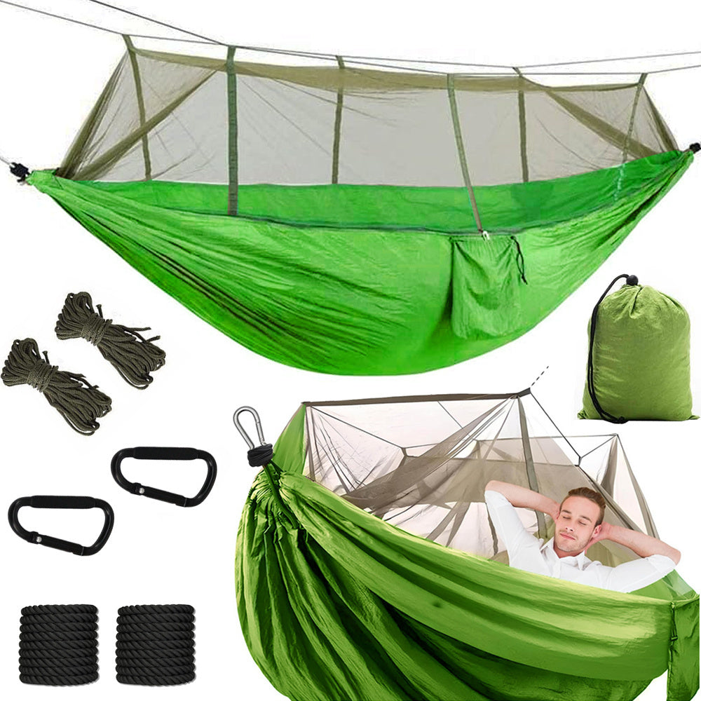 Letvægts Hængekøje Med Myggenet Perfekt Til Camping & Outdoor Wedobetter - We Do Better Camping  - 5907451352779