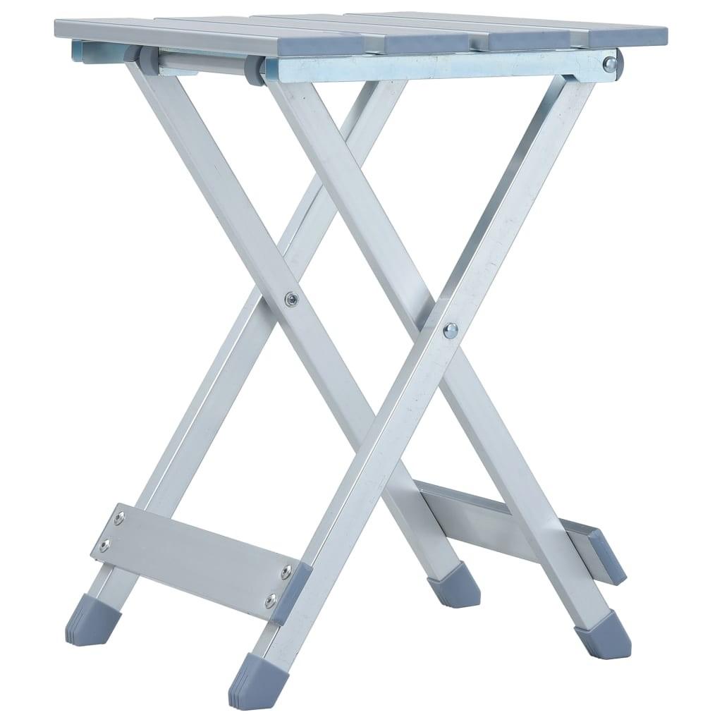 Sølv Campingstol Aluminium - Boligcenter Camping  - 8719883768083