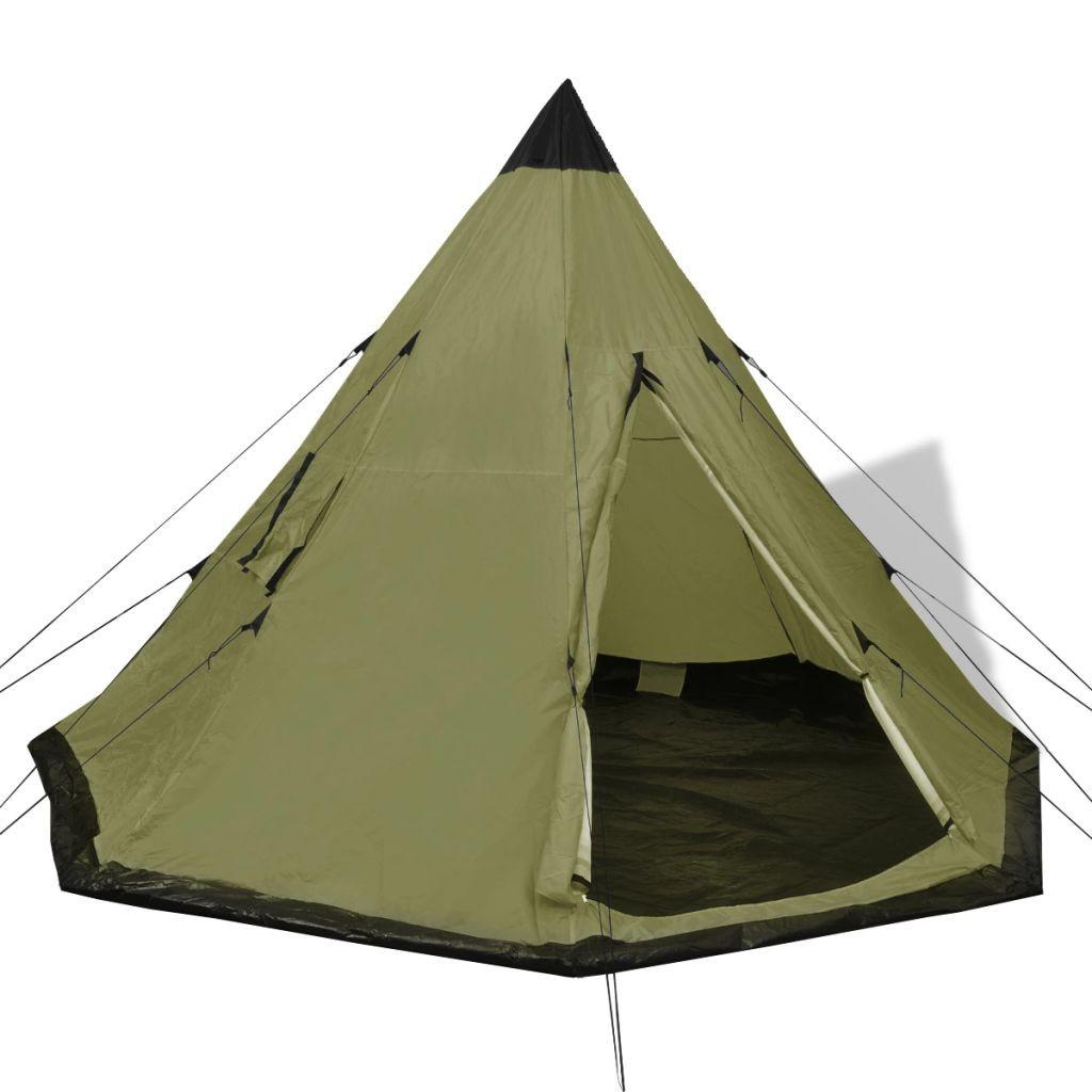 Grøn Personers Telt - Boligcenter Camping  - 8718475960959
