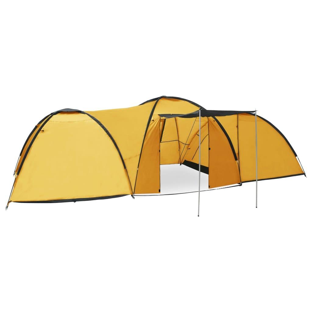 Gul Iglotelt 650x240x190 Personer - Boligcenter Camping  - 8719883783864