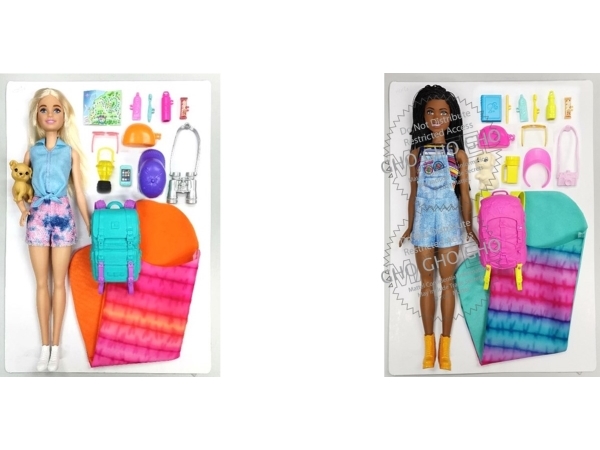 Barbie Camping Doll With Accessories Pcs Assorted - Barbie Camping  - 194735022380
