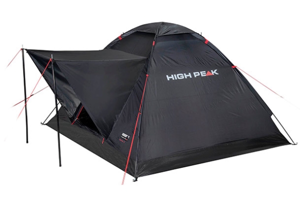 High Peak Beaver Camping Hård Ramme Pyramidetelt Personer Teltlærred - High Peak Camping  - 4001690103206