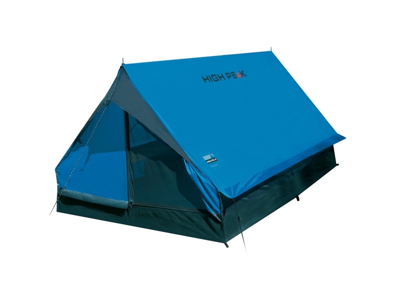 Grøn High Peak Namiot Minipack Camping Kantet Telt Personer Blå - High Peak Camping  - 4001690101554