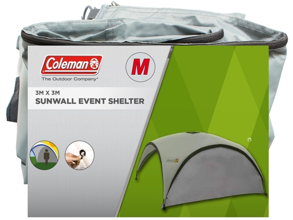 Coleman 2000028642 Shelter Sølv Polyester 3000 3000 700 - Coleman Camping  - 3138522092955