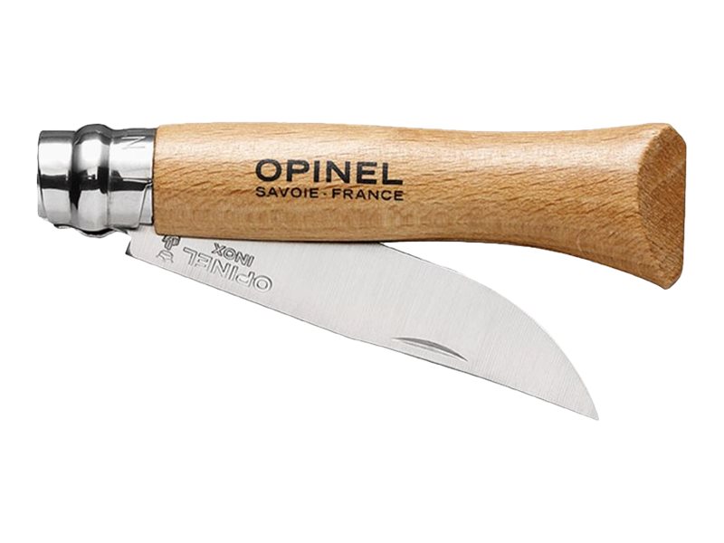 Opinel Pocket Knife Walnut Tree Wood - Opinel Camping  - 3123840020254