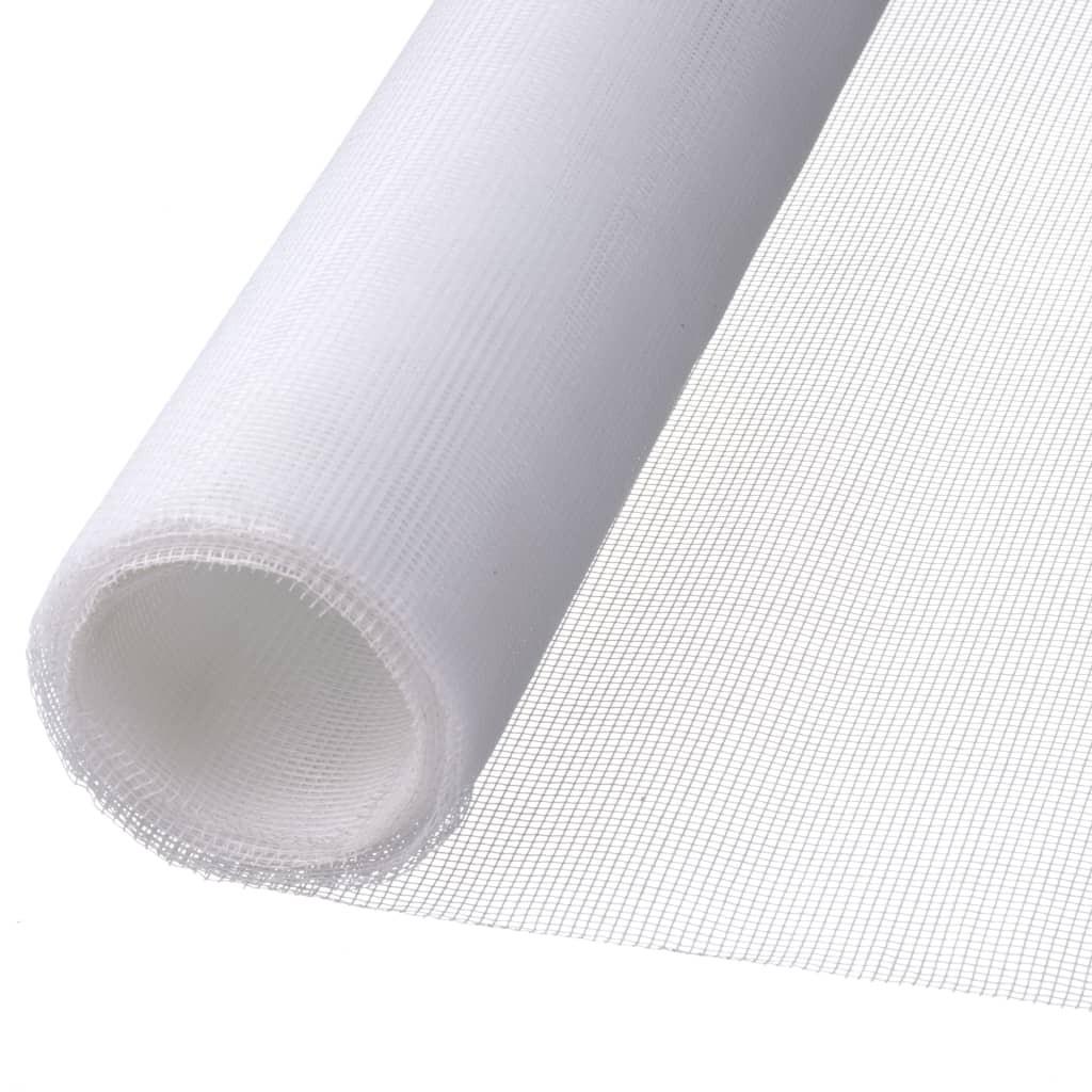 Hvid Myggenet Insektskærm Glasfiber - Nature Camping  - 8711338506004