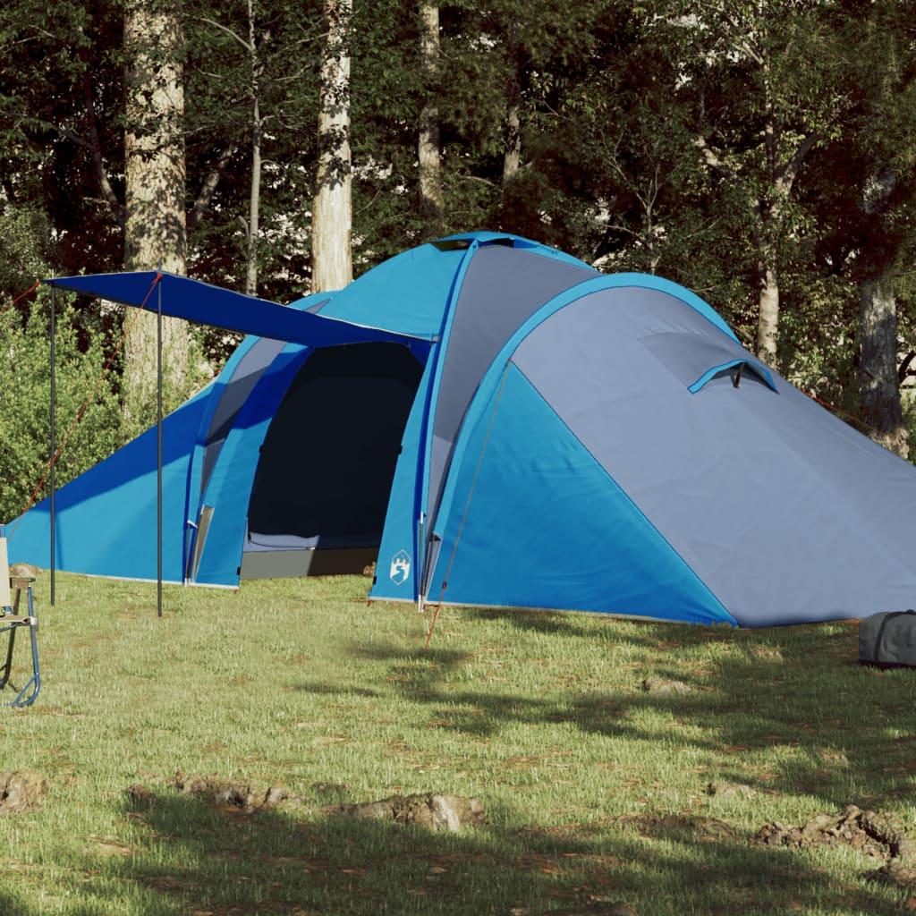 Personers Familietelt Vandafvisende Blå - Camping  - 8721012208223