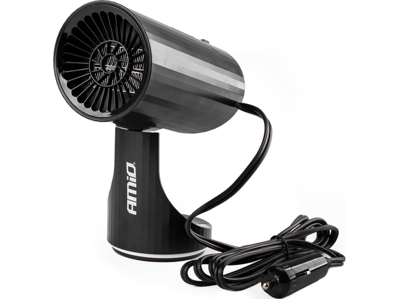 Varmeblæser Til Bil 12v 150w Amio 02898 - Amio Camping  - 5903293028988
