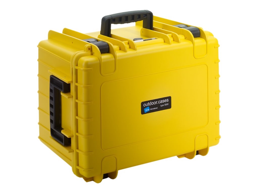 Amp Outdoor Case Type 5500 Hårdt Hylster Polypropylen Gul - Camping  - 4031541706966