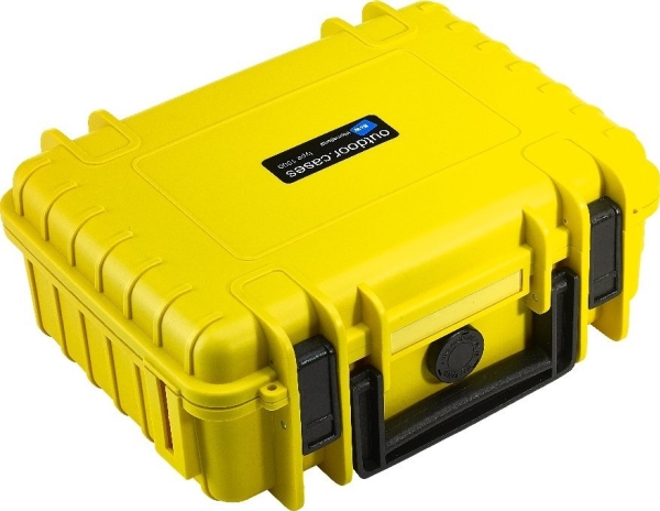 Ampamp Transportkasse Type 1000 Gelb Læder - B+w Camping  - 4031541703279