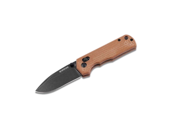Magnum Rockstub Brown Micarta Knife - Noname Camping  - 788857782125