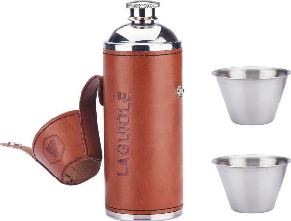 Laguiole Lommelærke Inkl Krus - Laguiole Camping  - 3661075172046