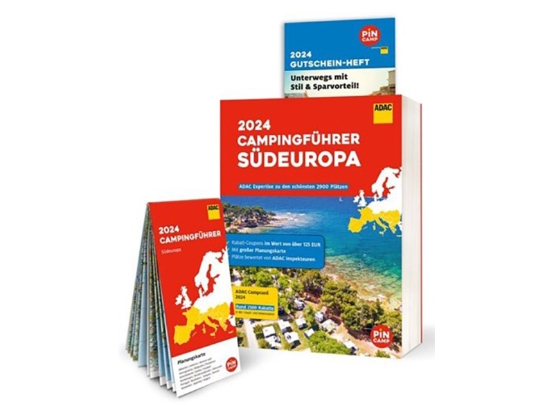 Adac Camping Guide 2024 Sydeuropa - Adac Camping  - 9783986450793
