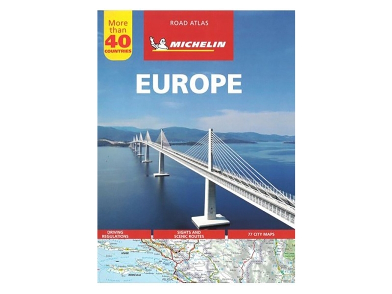 Michelin Europa Atlas - Adac Camping  - 9782067173682