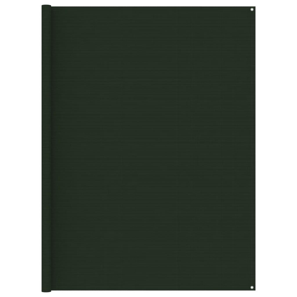 Grøn Telttæppe 250x450 Mørke - Boligcenter Camping  - 8720286092675