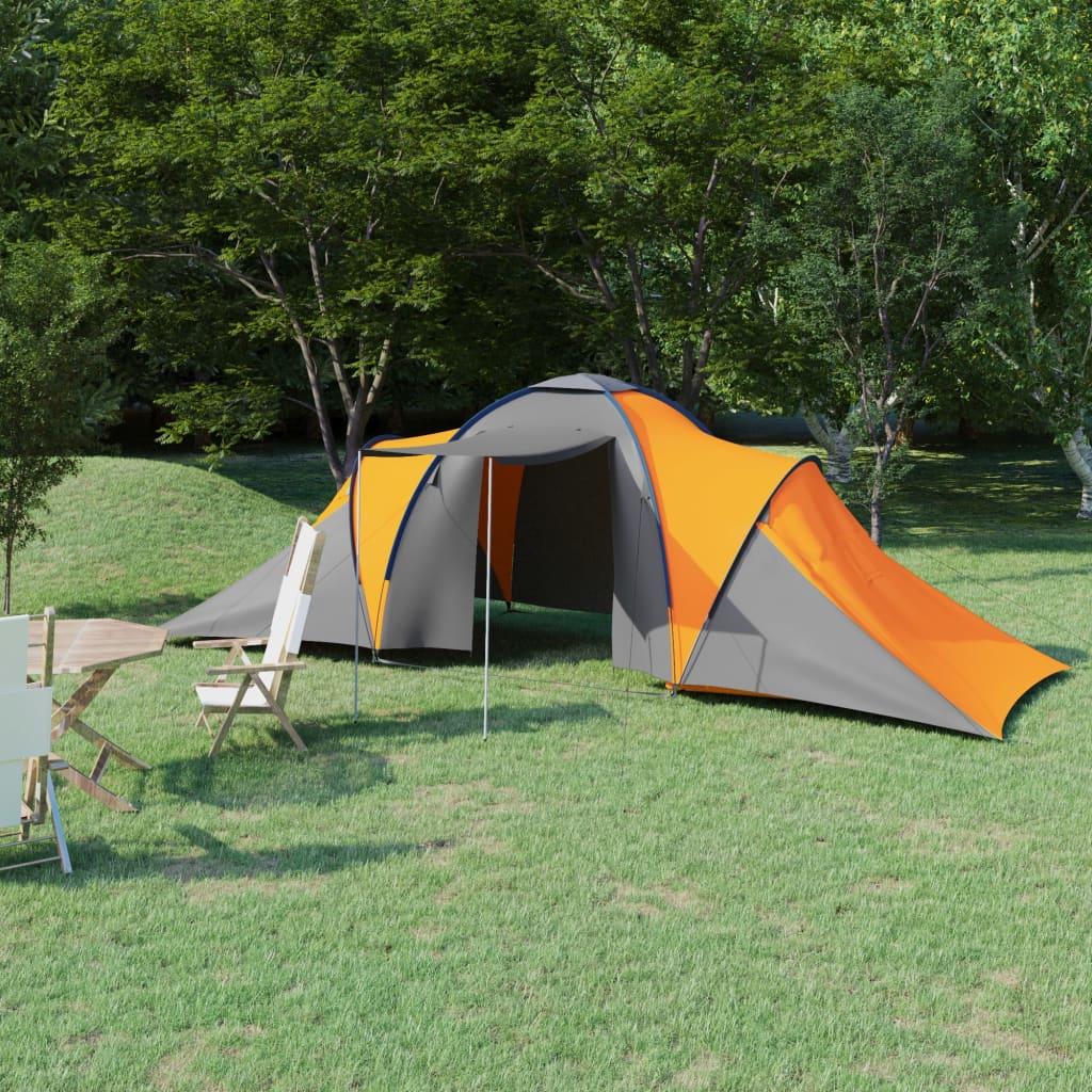 Grå Telt Personers Orange - Boligcenter Camping  - 8720286189337