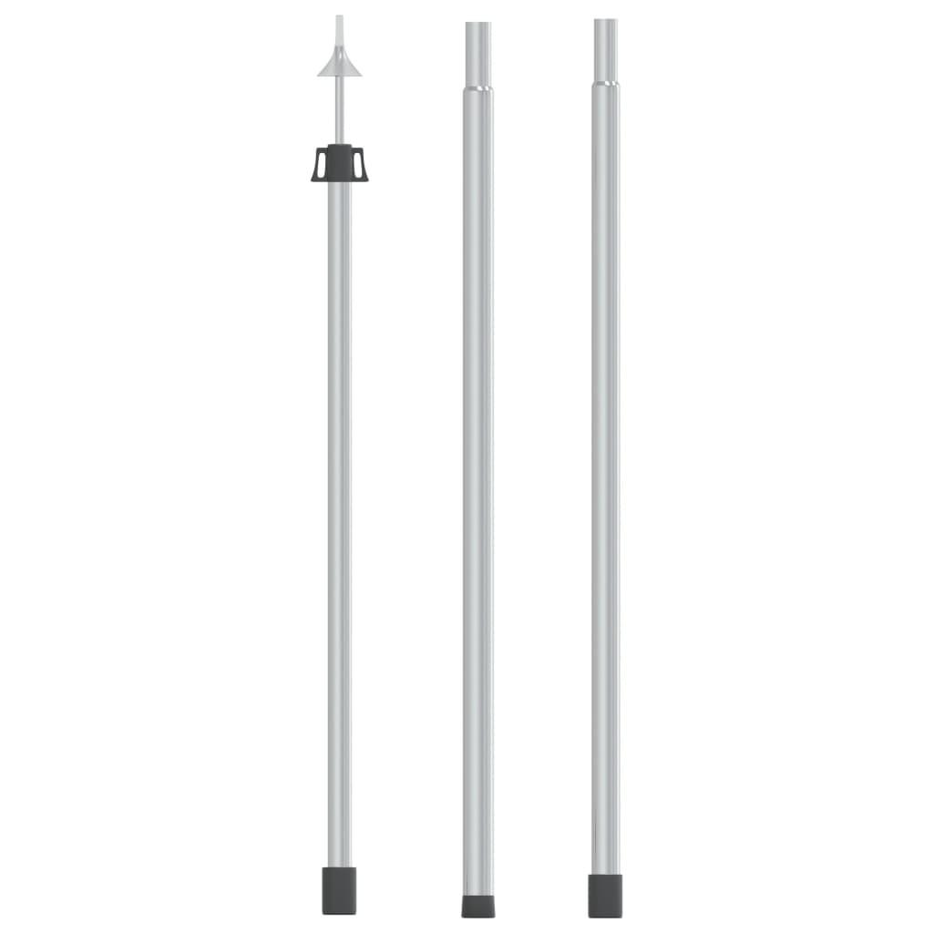 Sølv Teleskopstang Til Presenning 102 Aluminium - Boligcenter Camping  - 8720286162293