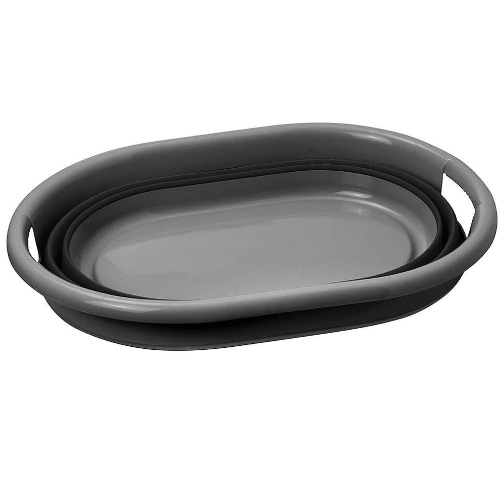 Sort Brunner Foldbar Vaskebalje Black Grey - Brunner S.r.l. Camping  - 8022068076591
