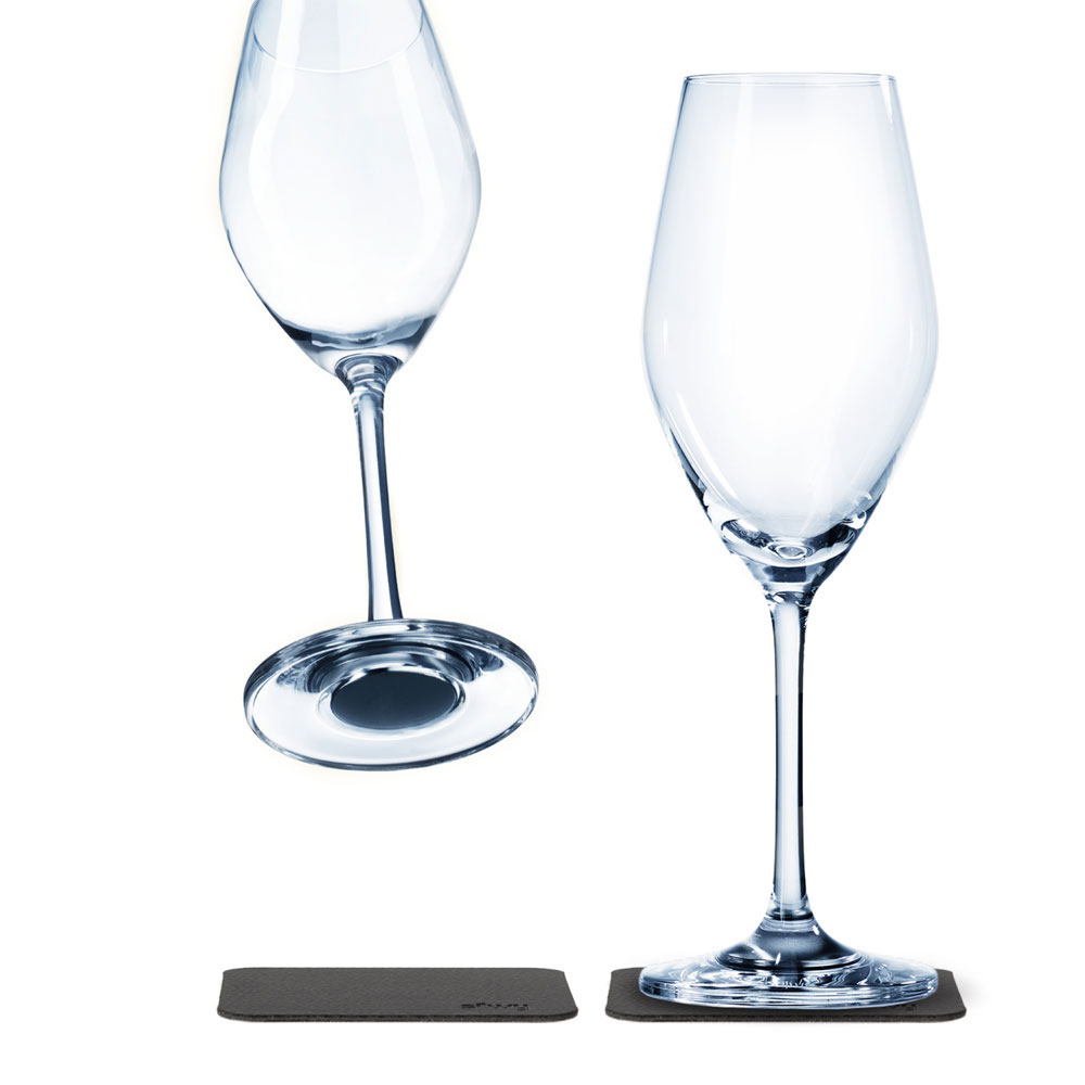 Silwy Krystalglas Med Magnetsystem Silwy Crystal Champagne 200 - Silwy Camping  - 4260439970176