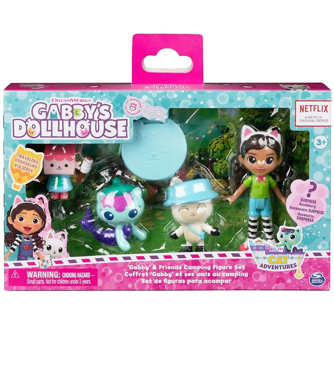 Gabby Dollhouse Sæt Dele Gabby & Friends Camping - Camping  - 778988469262