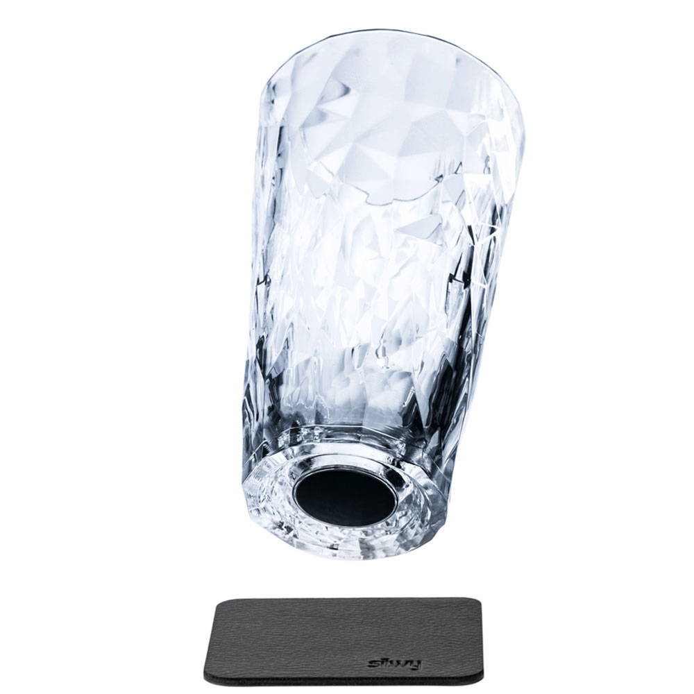 Silwy Plastikglas Med Magnet Silwy Longdrink Clear 300 - Silwy Camping  - 4260439971326