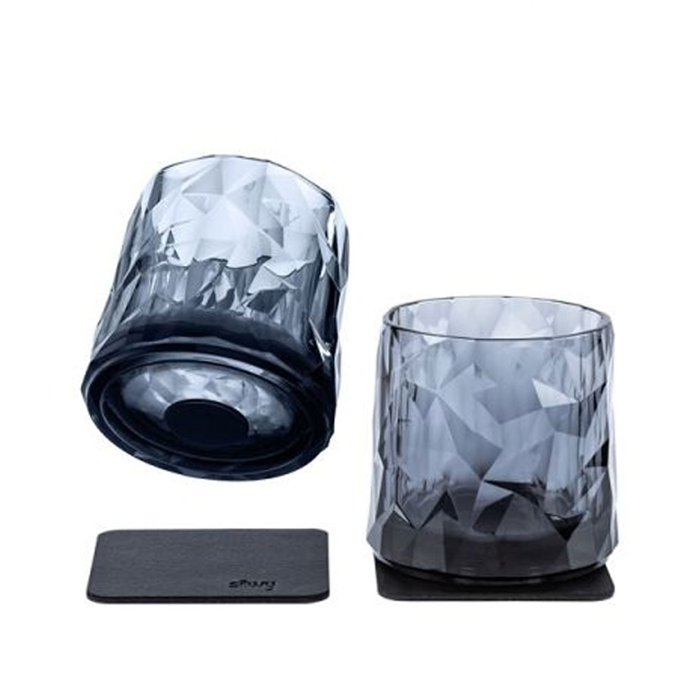 Silwy Plastikglas Med Magnet Silwy Tumbler Grey 250 - Silwy Camping  - 4260439971548