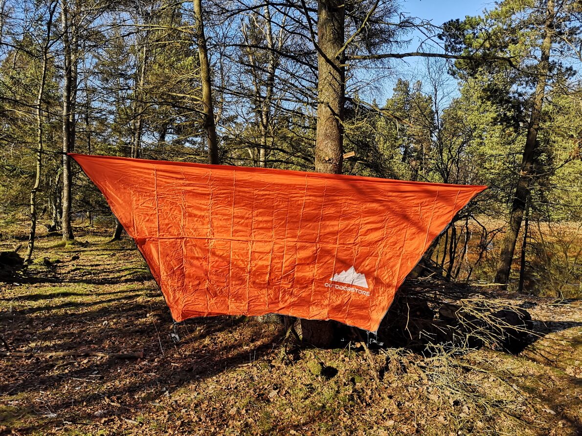 Smart Tarp Orange - Outdoorstore Camping  - 1233445104494