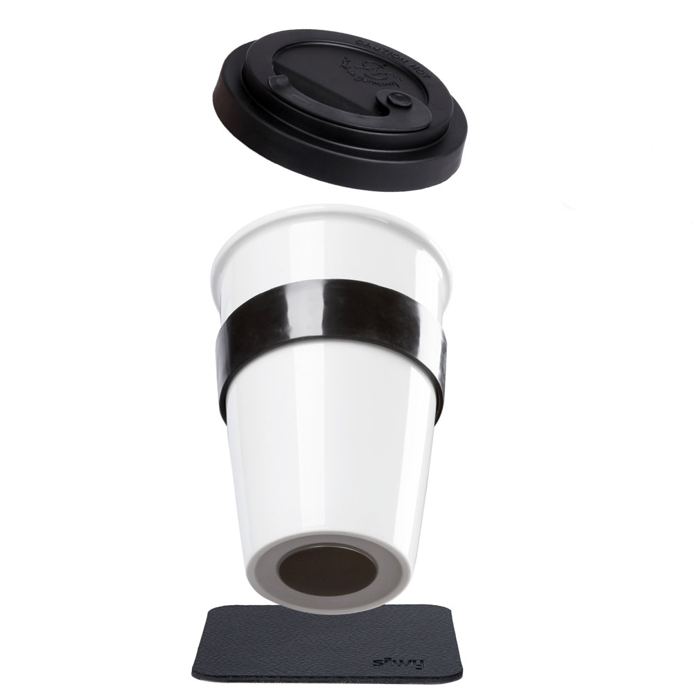 Silwy Porcelæn Service Med Magnet Kop - Silwy Camping  - 4260439972453