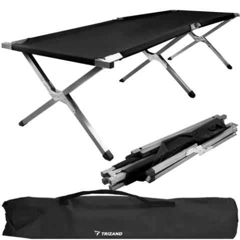 Folding Camping Seng Stabil Komfortabel Til Udendørs Brug - Trizand Camping  - 5900779949058