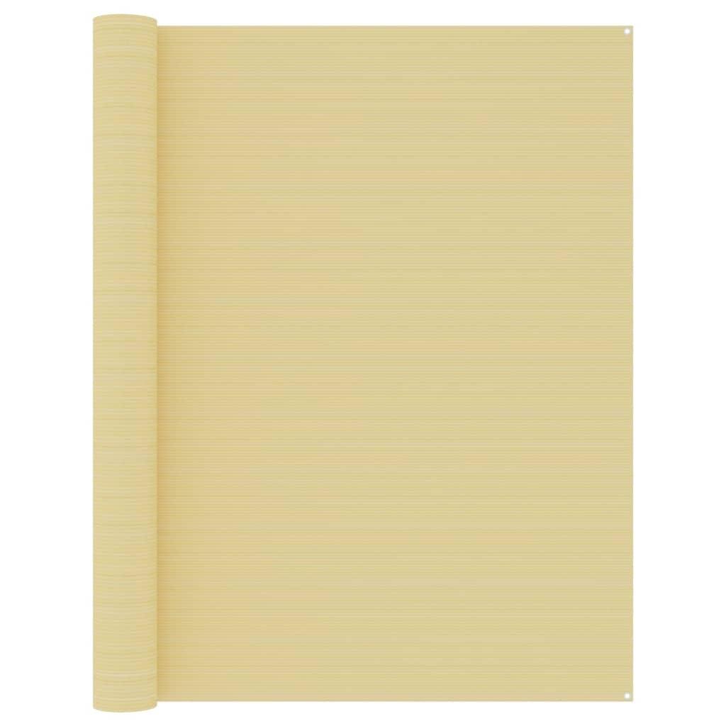 Beige Telttæppe 250x450 - Boligcenter Camping  - 8720286093276
