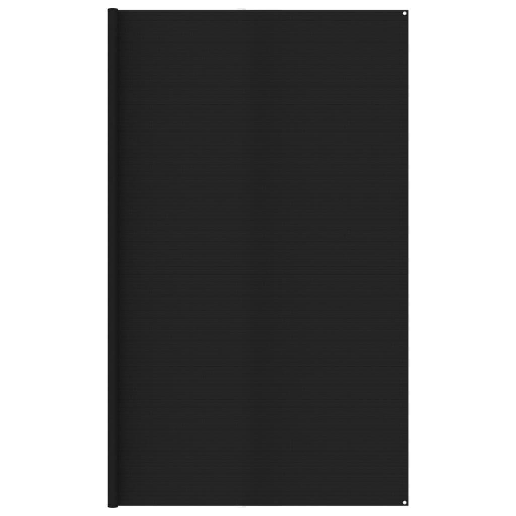 Sort Telttæppe 400x700 Hdpe - Boligcenter Camping  - 8720286093573