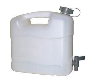 Hvid Pressol Beholder Med Aftapningshane Polyethylen 21167 - Pressol Camping  - 4103810211676