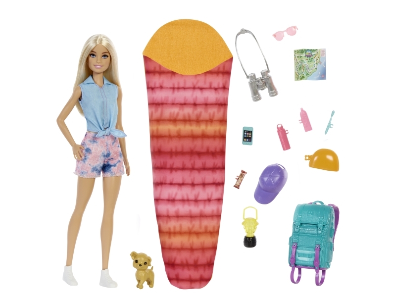 Barbie Malibu Camping Trip Dollaccessories Hdf73 - Mattel Camping  - 0194735022397