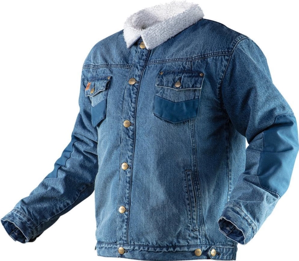 Denim Insulated Denim Jacket Size Xxxl - Neo Tools Camping  - 5907558439618
