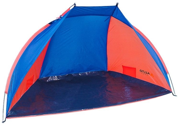 Allright Strandtelt Blå S436207 - Allright Camping  - 5902634994883