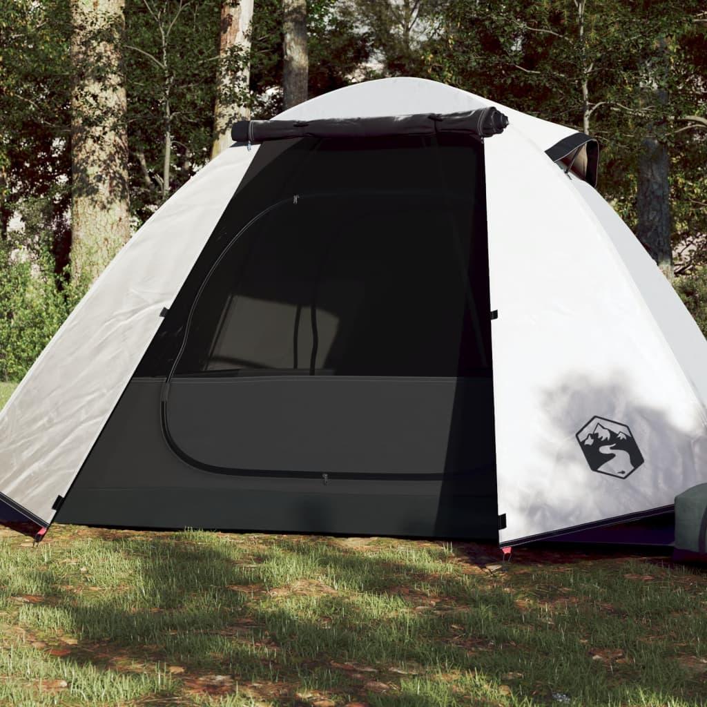 Hvid Personers Campingtelt Vandafvisende Mørklægningsstof - Camping  - 8721012208025