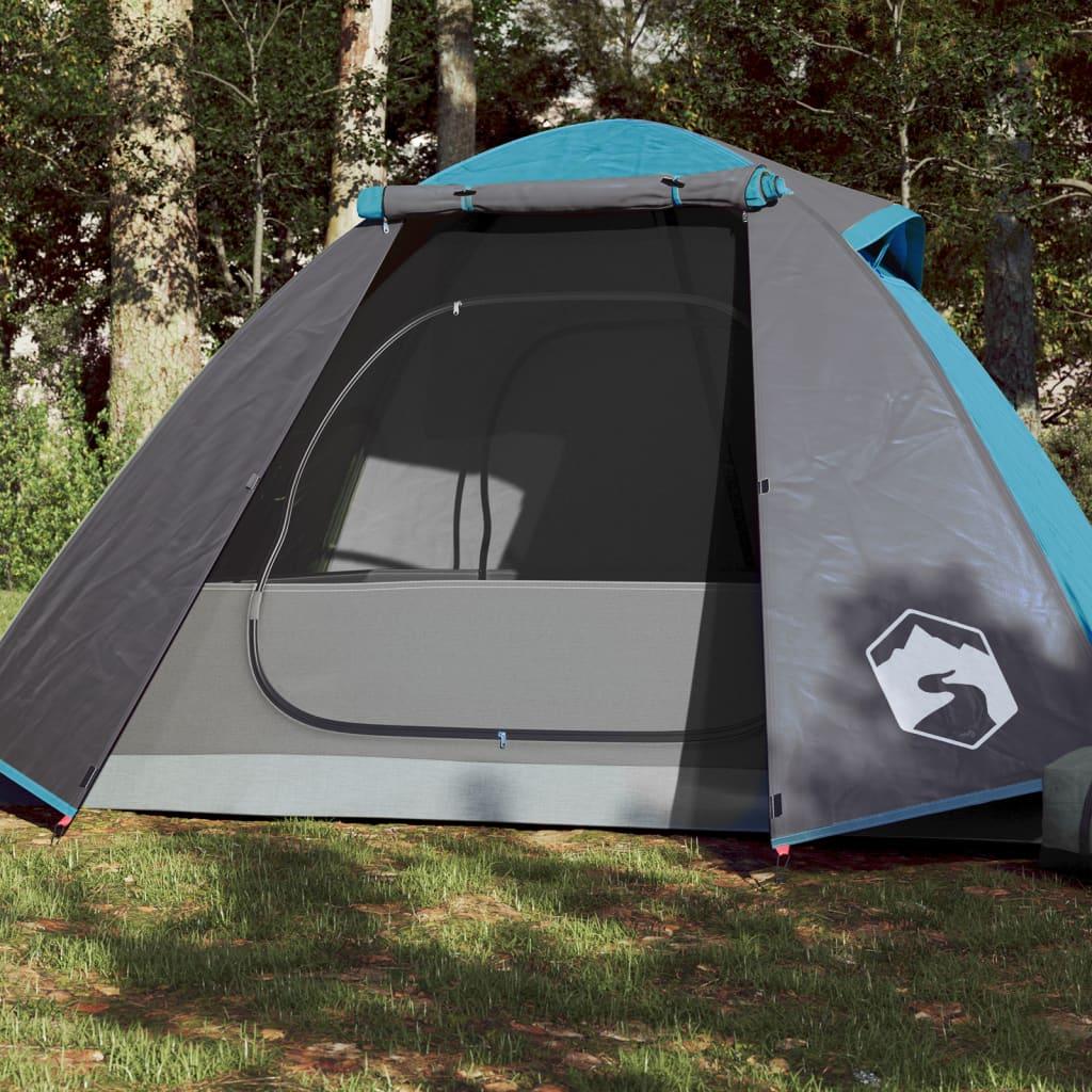 Personers Kuppeltelt Vandafvisende Blå - Camping  - 8721012208155