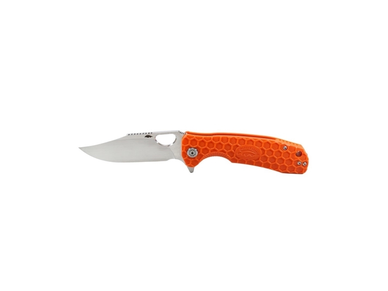 Honey Badger Clippoint Orange Knife Hb4080 - Noname Camping  - 4045011284205