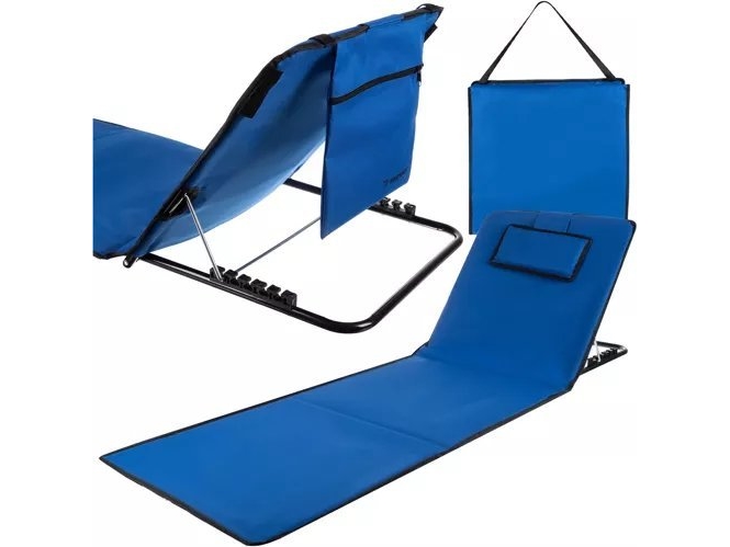 Strandmåtte Med Ryglæn Trizand 23617 Pude - Trizand Camping  - 5900779950856