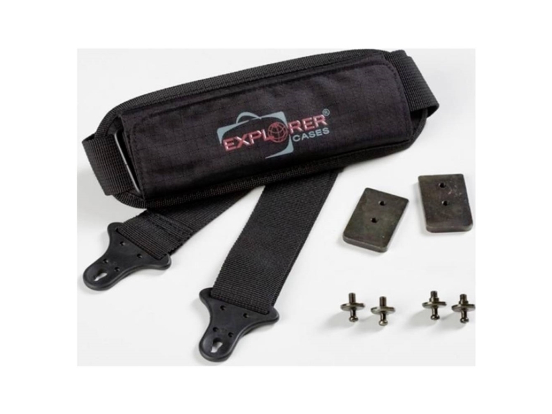 Sort Explorer Cases Bærerem Shoulderkit Shoulder Kit For Explorer Cases Shoulderkit - Explorer Cases Camping  - 8024482014890