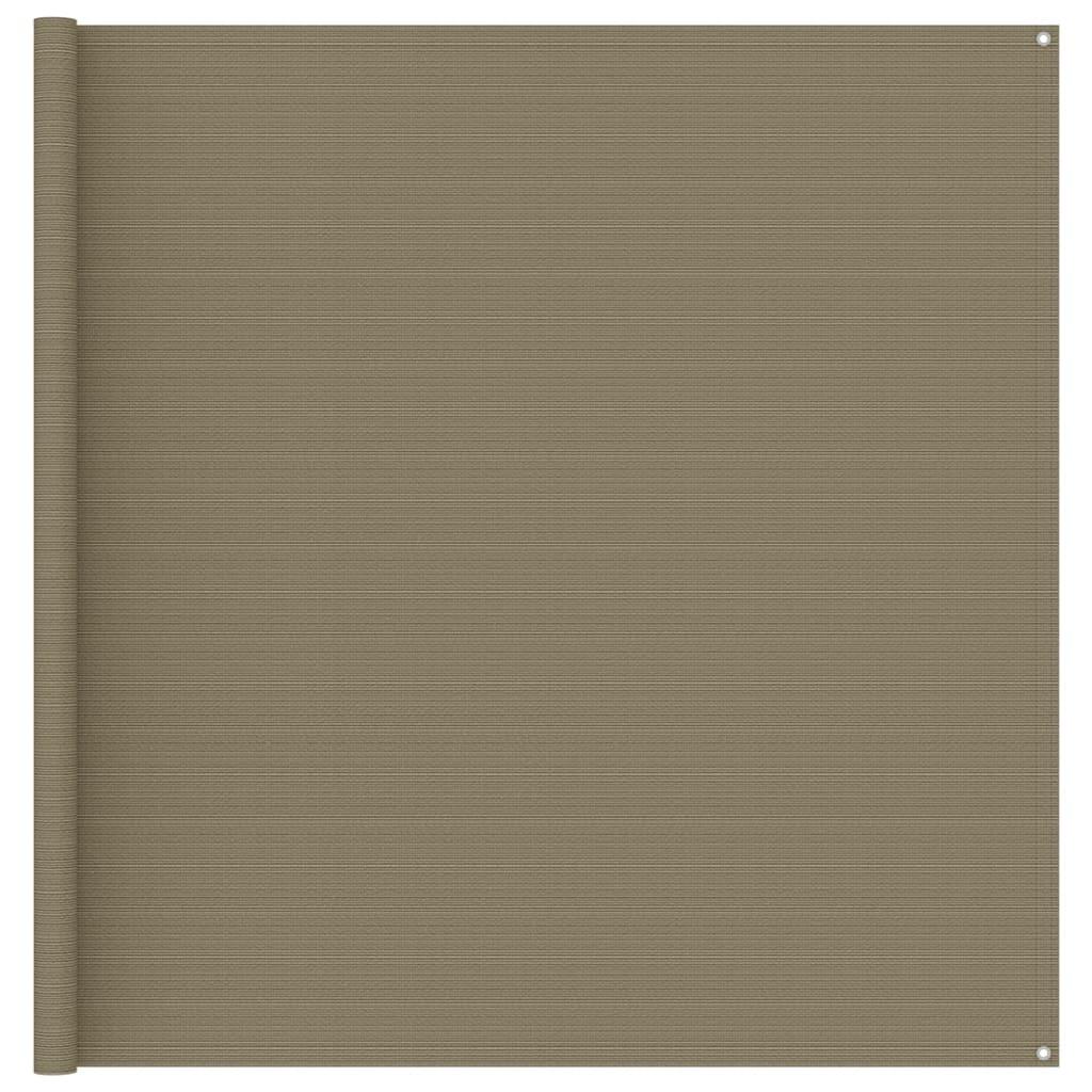Gråbrun Telttæppe 200x300 - Boligcenter Camping  - 8720286093009