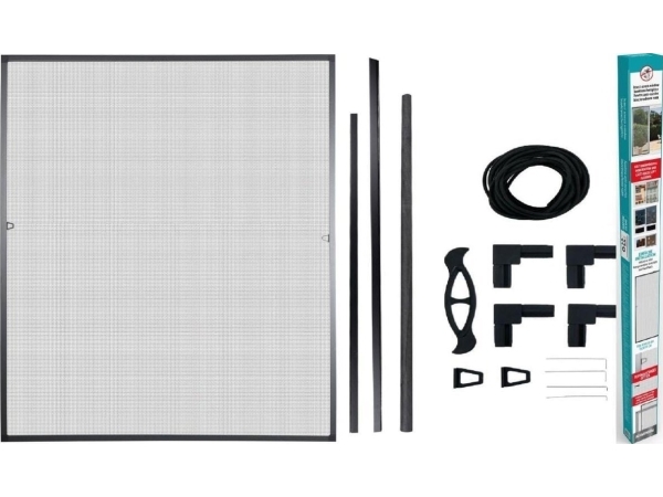 Easylife Vindu Til Netværk Fra Røg Alu 150x130cm - Easy Life Camping  - 8711252178479