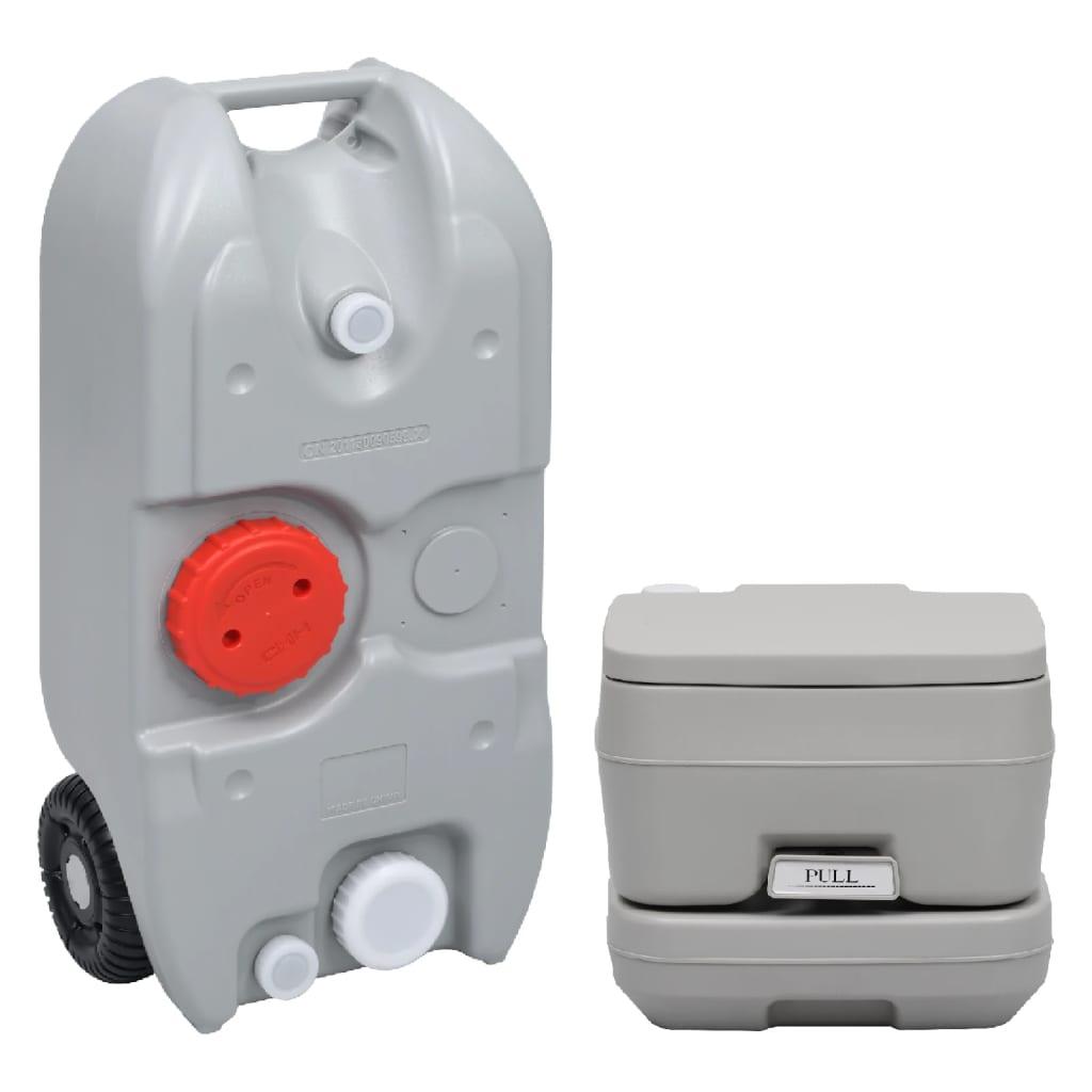 Transportabelt Campingtoilet Vandbeholder - Boligcenter Camping  - 8720845722876