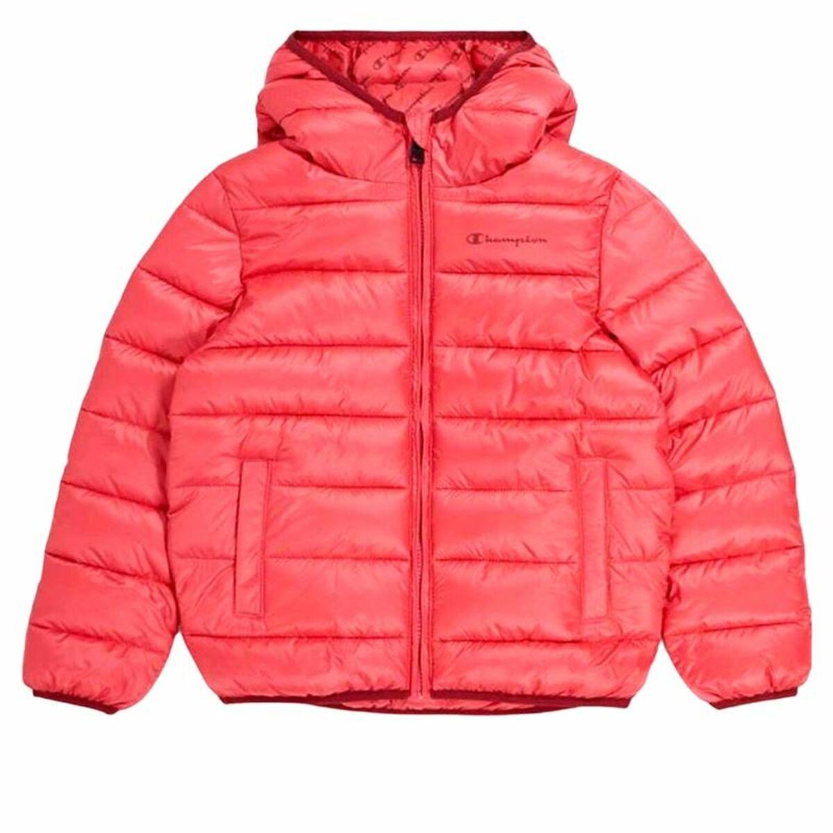 Sportsjakke Til Børn Champion Legacy Koral - Camping  - 8058132440111