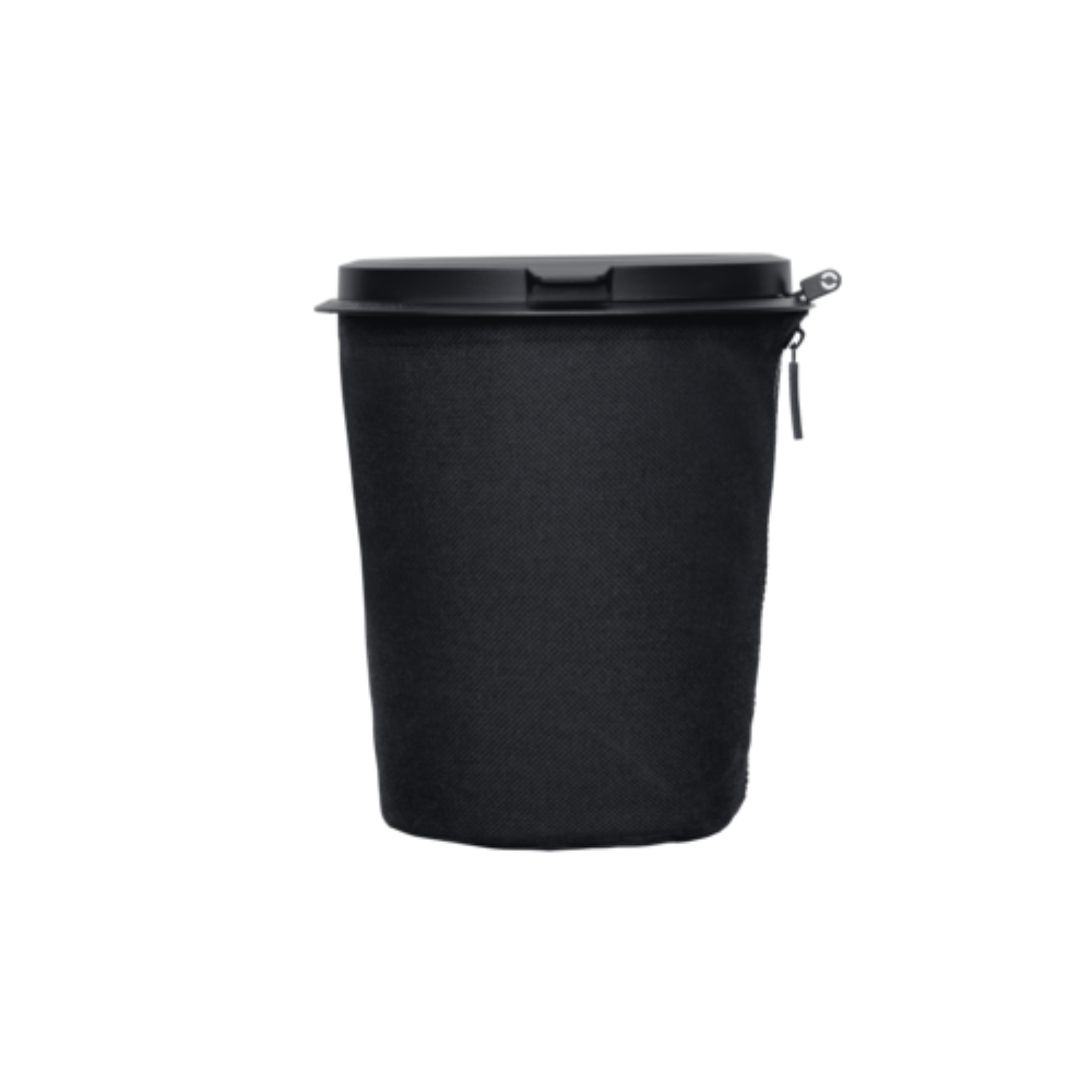 Sort Flextrash Affaldsbeholder Boldly Black - Flextrash Camping  - 8719324445108