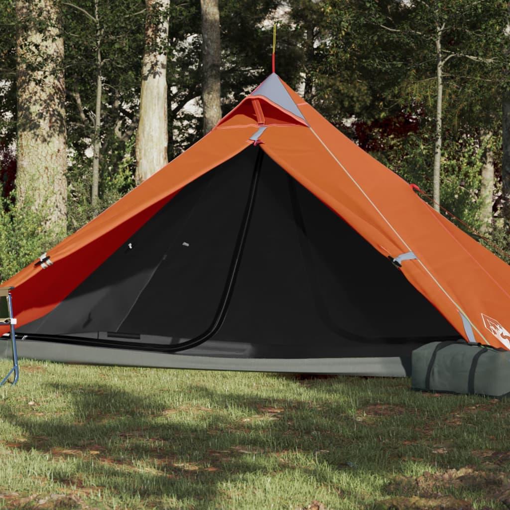 Personers Campingtelt Vandafvisende Orange - Camping  - 8721012447639