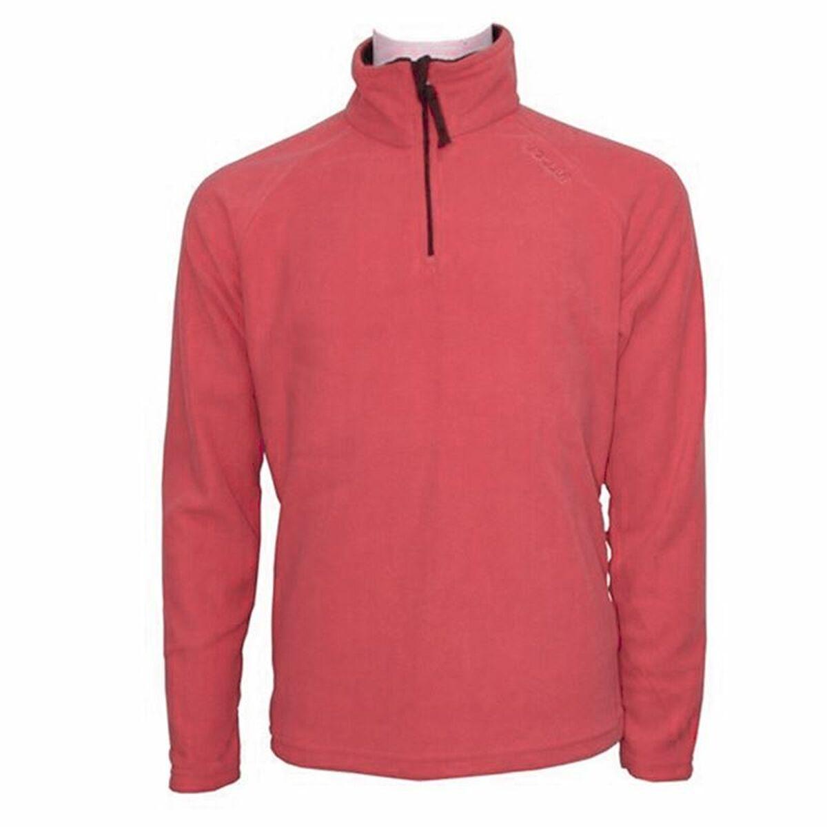 Fleecefor Joluvi Surprise Half Rød Dame - Joluvi Camping  - 8434092234494