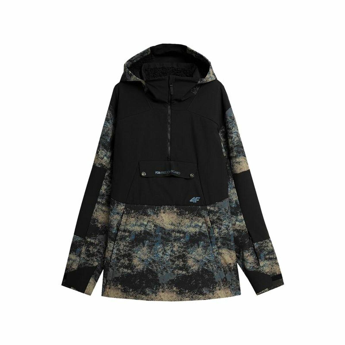 Sort Sportsjakke Til Mænd Membrane - 4f Camping  - 5903609553852